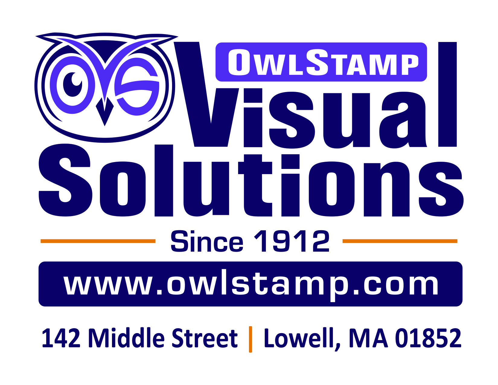 Owl Stamp Visual Solutions