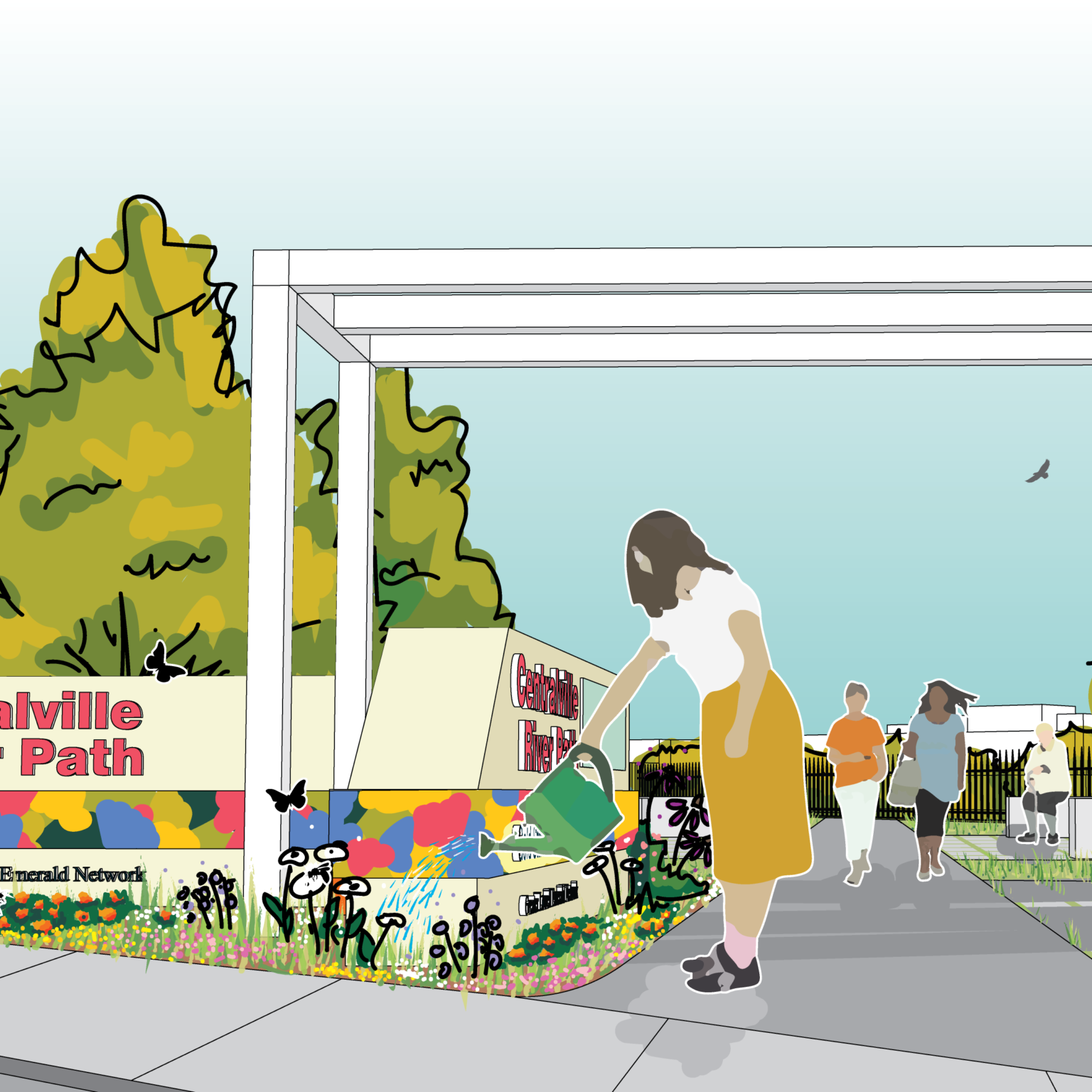 Centralville River Path Vision