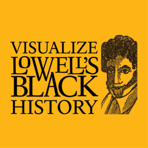 Visualize Lowells Black History Logo