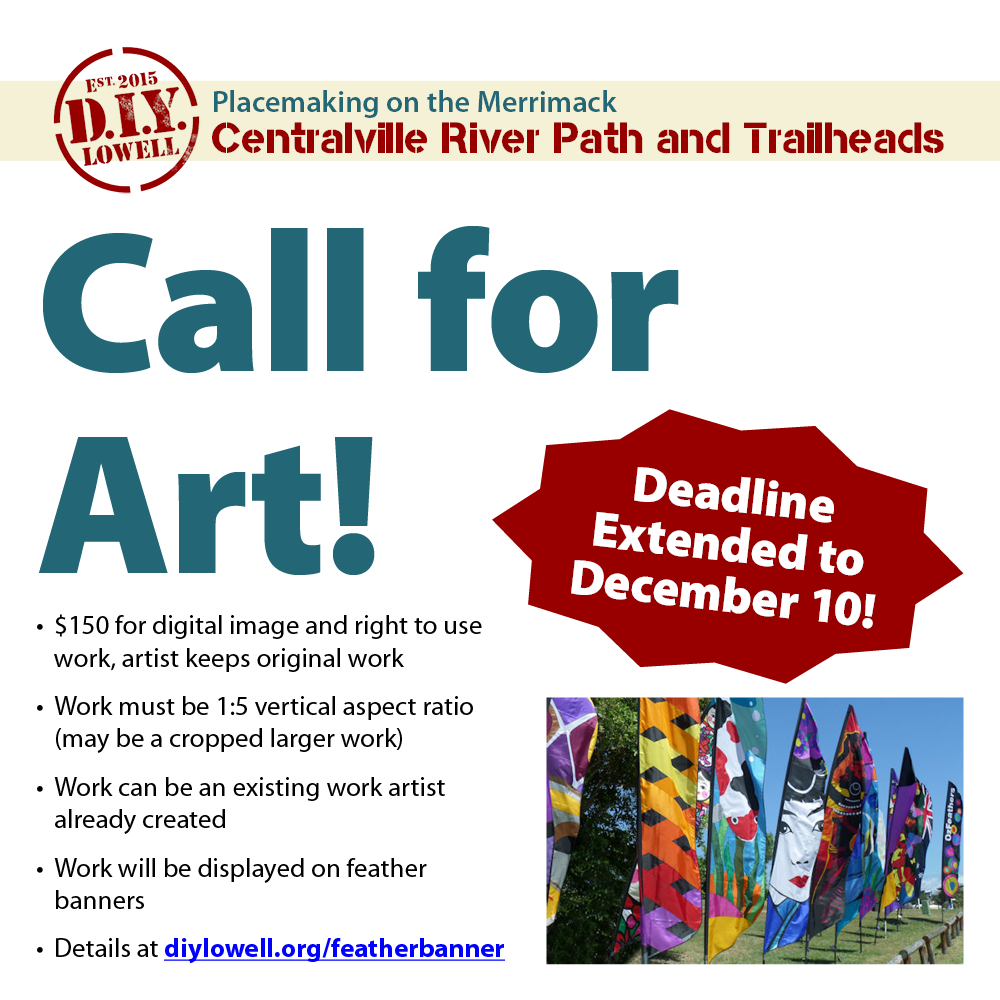 Call For Artists DIY Lowell