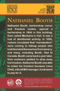 Nathaniel Booth Example Sign